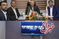 برگزاری جلسه ویدیو کنفرانس مدیر عامل بانک ایران زمین با مدیران استانی