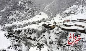 برف بهاری ارتفاعات مازندران را سفیدپوش کرد