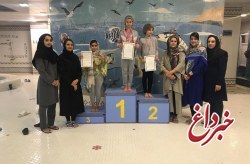 پایان مسابقات شنای بانوان جام رمضان در کیش
