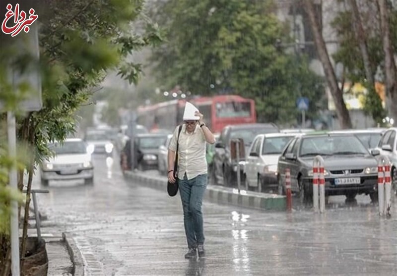 پیش بینی ۵ روز بارانی برای اکثر مناطق کشور