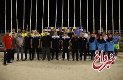 پایان مسابقات والیبال ساحلی آقایان درجام رمضان کیش