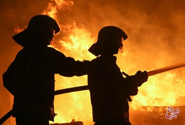 آتش‌سوزی واحد فرآوری مشتقات نفتی در کرمانشاه| مرگ یک نفر
