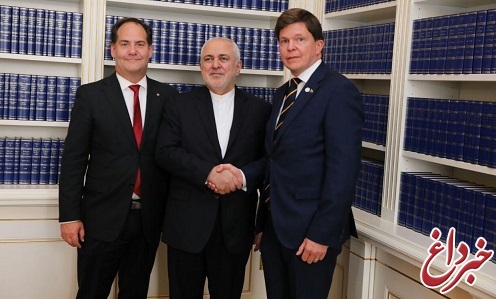 ظریف با رئیس مجلس سوئد دیدار کرد