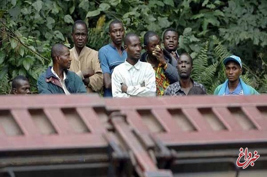 ۵۰ کشته در حادثه خروج قطار از ریل در کنگو