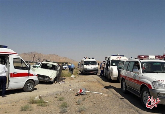 تصادف زنجیر‌ه‌ای در کرمانشاه ۳ کشته به‌جا گذاشت