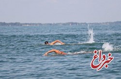 حضور شناگران جزیره کیش در مسابقات چهار مرحله ای لیگ شنای آبهای آزاد کشور