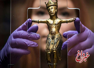 رونمایی از تندیس 800 ساله حضرت مسیح در انگلستان
