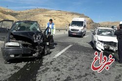 یک کشته و 2 زخمی؛ تصادف پراید با سمند در جاده ایلام-مهران