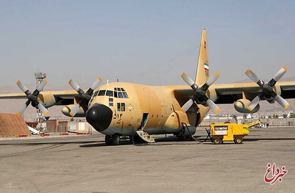 انتقال زائران حادثه دیده کربلا با هواپیمای C۱۳۰ به شیراز