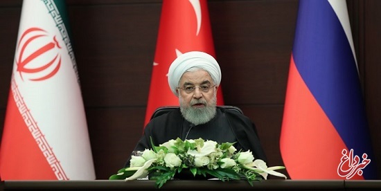 روحانی: آمریکا از قطعنامه شورای امنیت تخطی کرد