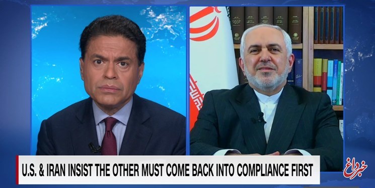 ظریف: آمریکا نباید به دنبال مذاکره درباره قابلیت‌های دفاعی ایران باشد، بلکه باید به کل تسلیحات منطقه بپردازد / واشنگتن باید ضمانت بدهد که اقداماتی شبیه نقض برجام تکرار نشود