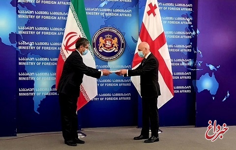 دیدار سفیر جدید ایران با وزیر امور خارجه گرجستان