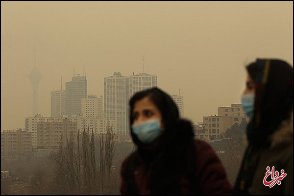 کیفیت هوای تهران در آستانه 