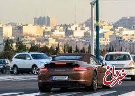 توقیف پورشه حادثه‌ساز با راننده ۱۶ ساله در تهران