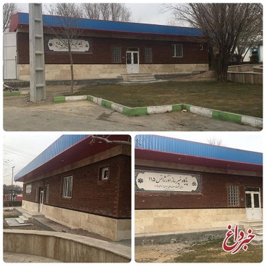 احداث پایگاه اورژانس توسط شرکت معدنی املاح ایران