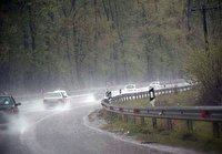 آخرین وضعیت جاده‌ها و راه‌ها، امروز ۲۸ اسفند ۱۴۰۰ / ترافیک سنگین در جاده چالوس / بارندگی در برخی جاده‌های آذربایجان غربی و شرقی اردبیل و گیلان