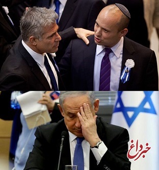 پایان کار نتانیاهو؟ / خبرنگار اسرائیلی: لاپید و بنت برای تشکیل کابینه ائتلافی توافق کردند
