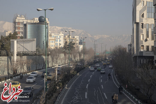 تداوم کاهش دمای تهران/ کیفیت هوای پایتخت در شرایط نامطلوب