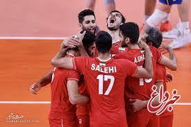 احتمالات صعود تیم ملی والیبال ایران