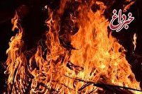 مهار کامل آتش‌سوزی برج صالح المهدی کرمان