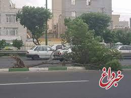 هشدار هواشناسی درباره وقوع طوفان در تهران