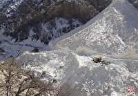 ارتفاع ۶ متری برف در جاده زیلایی در کهگیلویه و بویر احمد / محاصره ۲۰ روزه ۵۰ روستا با ۱۳ هزار نفر جمعیت