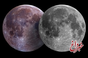 ماه واقعاً چه رنگی است؟
