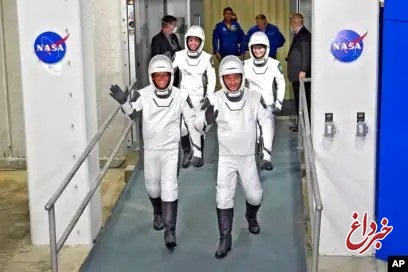۲ زن و ۲ مرد فضانورد در راه ایستگاه فضایی / نخستین پرواز فضایی طولانی یک زن سیاه‌پوست
