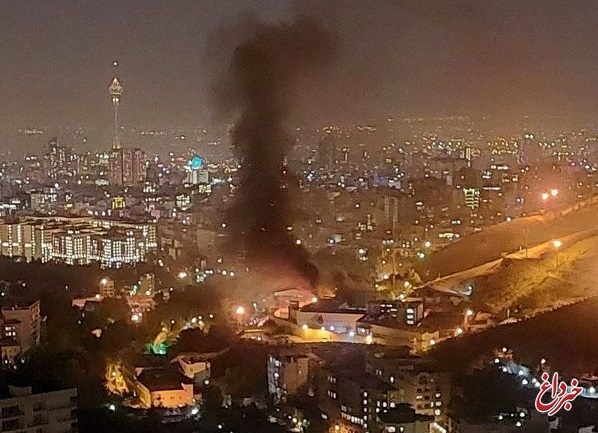 ۸ نفر در حادثه آتش‌سوزی زندان اوین مصدوم شدند
