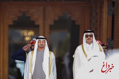 اولین سفر بن زاید به دوحه بعد از پایان تحریم قطر