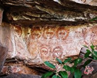 کشف نقاشی‌ ۴هزارساله «ارواح» روی یک صخره