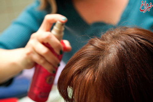 اسپری مو باعث ریزش موها می‌شود؟