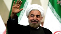 روحانی با قطار به سمنان رفت