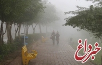 بارش باران و برف در جاده های سه استان