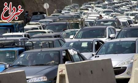 ترافیک سنگین جاده ها و توصیه های پلیس راه به مسافران نوروزی