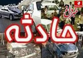 کشته و زخمی شدن 8 نفر در پی واژگونی اتوبوس در رفسنجان
