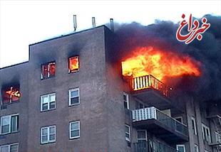 آتش‌سوزی در خوابگاه دانشجویی تهران/ دانشجویان مصدوم نشدند