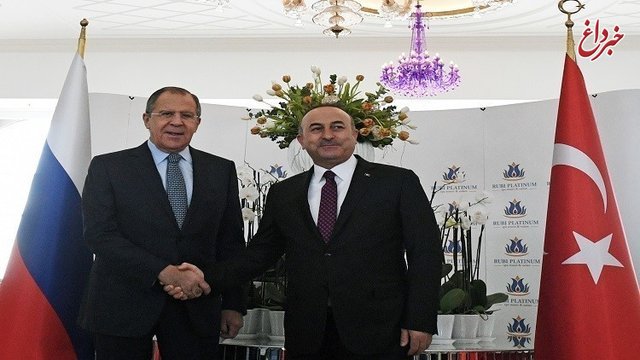گفتگوی وزرای خارجه روسیه و ترکیه در مورد آتش‌بس در سوریه