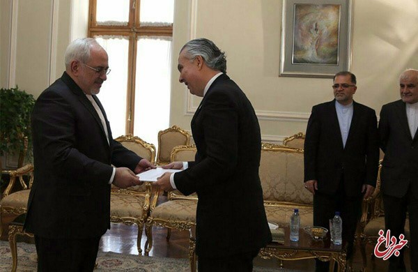 سفیر جدید برزیل در تهران با ظریف دیدار کرد