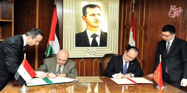 امضای قرارداد 16 میلیون دلاری، بین دمشق و پکن
