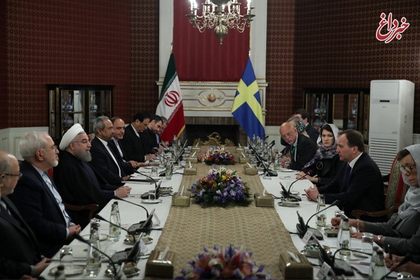 روحانی: اراده ایران و سوئد بازگشت به روابط پیش از تحریم‌ها است/ لوفن: مساله روابط ایران و عربستان مورد بحث قرار گرفت