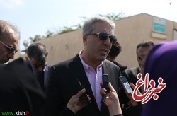 بازدید مدیر عامل سازمان منطقه آزاد کیش از خانه های کارگری و کمپ سحر