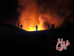 آتش سوزی در تالار بهاره ارومیه/ انتقال 50 نفر به بیمارستان