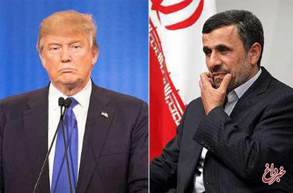 احمدی‌نژاد به ترامپ نامه نوشت+ متن نامه
