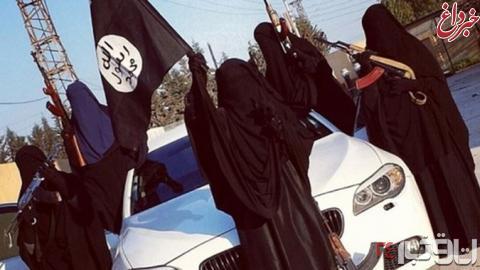 زنان داعشی کنار خودرو لوکس+عکس