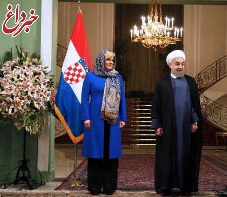 ایران و کرواسی با حضور روسای جمهور دو سند همکاری امضا کردند