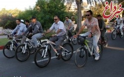 اولین همایش دوچرخه سواری در سالجاری در کیش برگزار شد