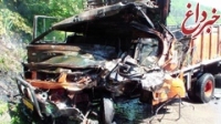تصادف مرگبار اتوبوس با کامیون در پاکستان