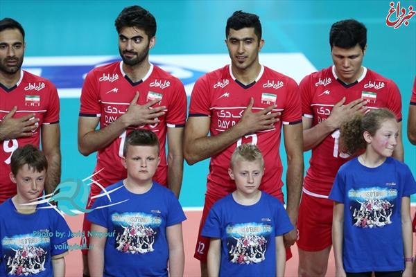 شکست تیم ملی والیبال ایران مقابل فرانسه