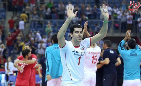شهرام محمودی بهترین بازیکن دیدار ایران - چین شد